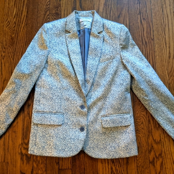 Paul & Joe Jackets & Blazers - 🆕 NWOT metallic gold "Paul & Joe Sister" mini-leopard print brocade blazer